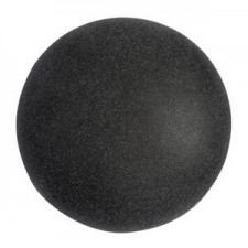 Les perles par Puca® Cabochon 25 mm - Jet mat 23980/84100
